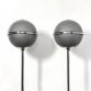 Pair of Vintage Grundig Audiorama 7000 Gray Speakers from the 70s Made in Germany
