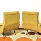 Coppia di Poltrone  LADY  Lt.Yellow Anni 50 Design Attribuito Marco Zanuso Made in Italy