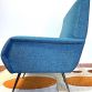 Divano 3 posti Anni 50 Design Gigi Radice By Minotti Made in Italy