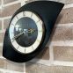 1960s Mid-Century Modern Asymmetrical Bayard Wall Clock – Made in France –